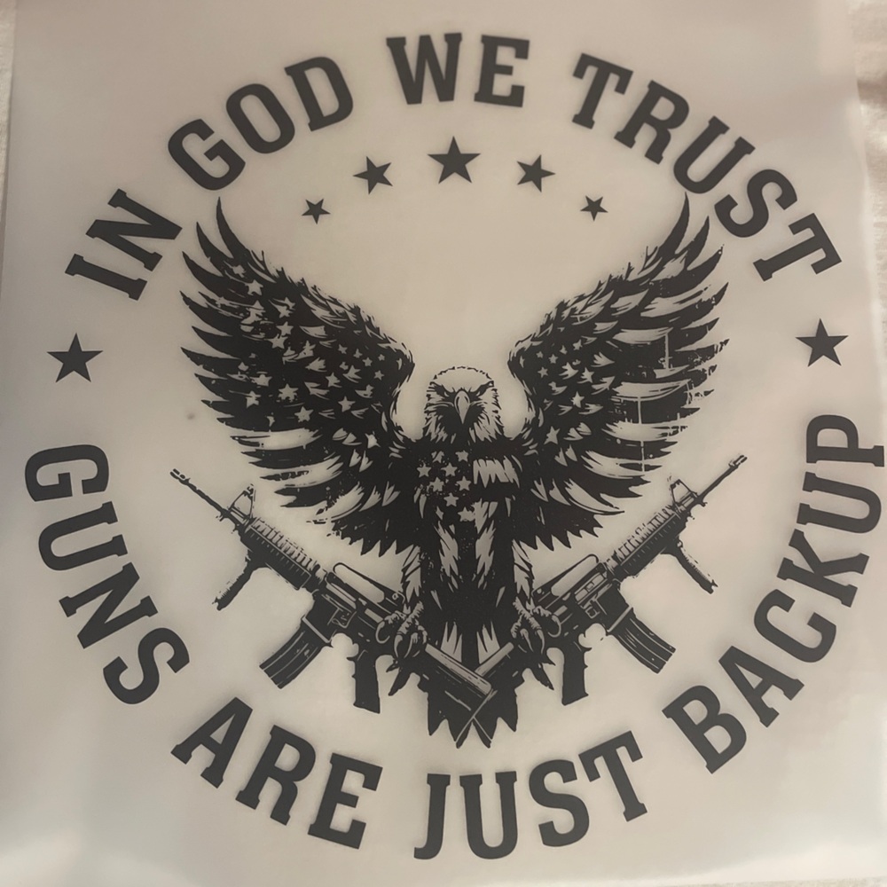 Patriotic Eagle Graphic T-Shirt